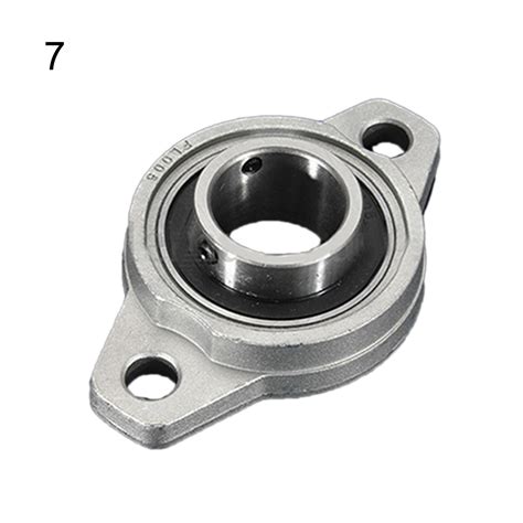 1Pc 8 35mm KP KFL08 007 Zinc Alloy Rhombic Mounted Pillow Block Bearing