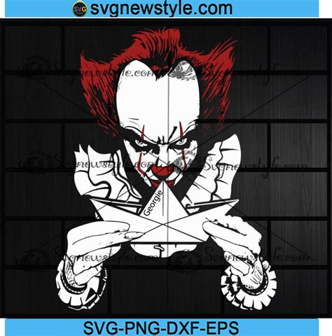 It Chapter Two Svg Georgie Ship Svg Georgie Svg Png Dxf Eps Cricut