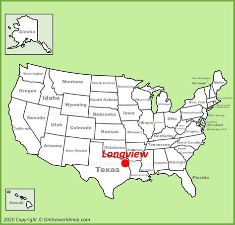 Longview Map | Texas, U.S. | Maps of Longview