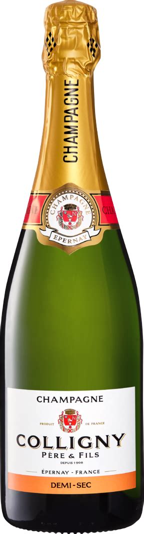 Champagne Colligny Père Fils Demi Sec NV Maison Burtin Falstaff