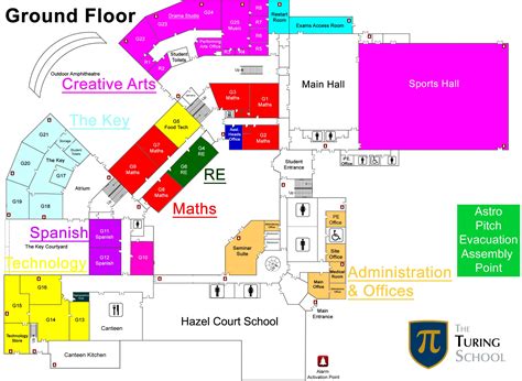 The Turing School - School Map