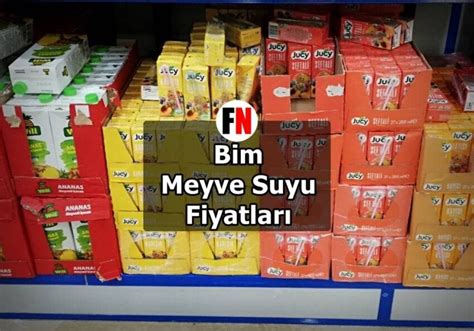 Bim Meyve Suyu Fiyatları 2023 Jucy ve Tüm markalar