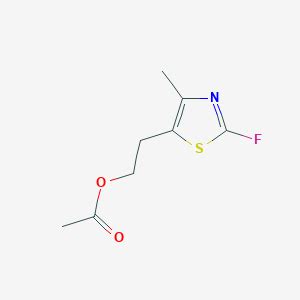 Acetoxy Fluoro Methyl Thiazol Yl Ethane S Smolecule