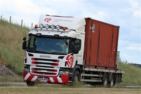 Trojan Crates Scania P310 DX58DXB A96 Barmuckity Richard Johnston