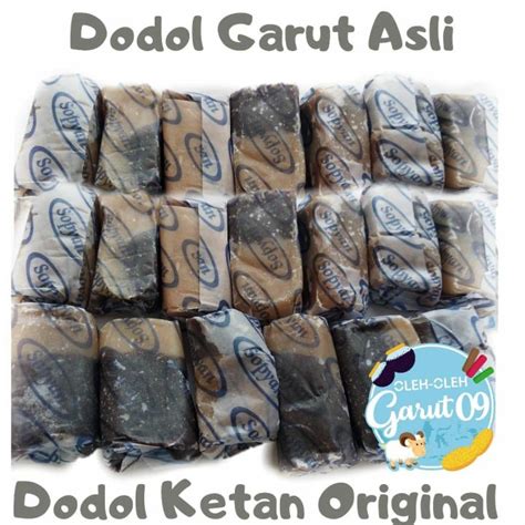 Ukm Tasikmalaya Dodol Garut Asli Ketan Original Segar Gram Oleh