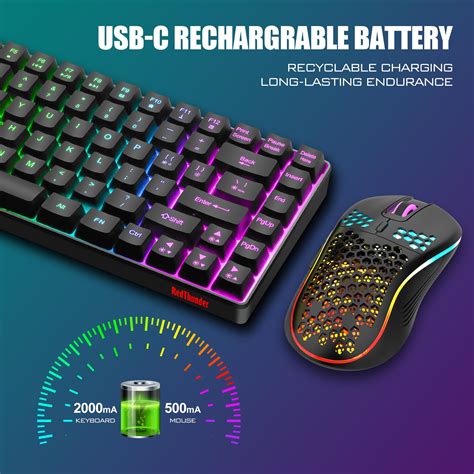 Snapklik Redthunder K Wireless Keyboard And Mouse Combo