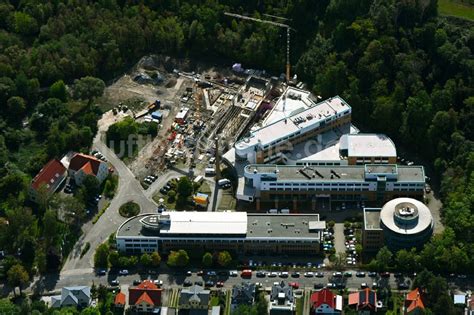 Dresden aus der Vogelperspektive Baustelle zum Neubau eines Gebäudes