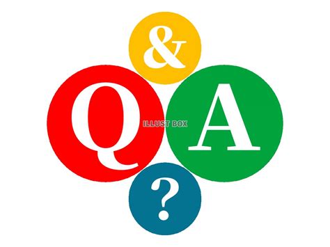 無料イラスト Qanda（よくある質問）のアイコン素材【透過png】