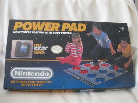 Nintendo Power Pad In Original Box Original Box Nintendo Vintage Toys