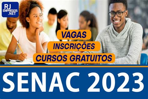 Senac Divulga 500 Vagas Para Cursos Gratuitos Técnicos E