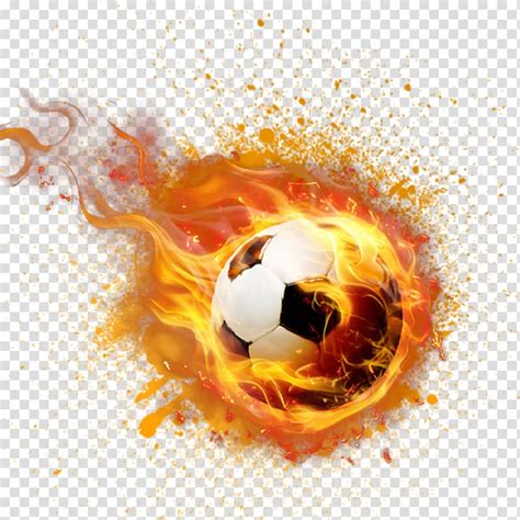 Download High Quality soccer ball clipart flame Transparent PNG Images ...