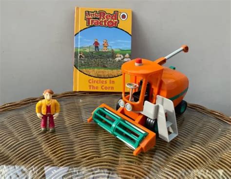 LITTLE RED TRACTOR Toys Harvey Harvester & Mr Jones Figure Playset - Rare!! £34.99 - PicClick UK