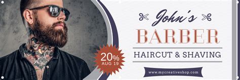 Barber Shop Banner Template | MyCreativeShop