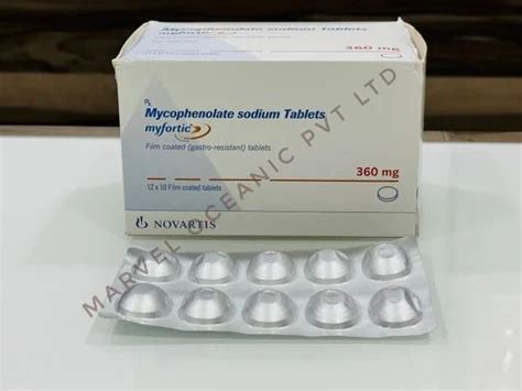 Myfortic Mg Tablet At Rs Stripe Anti Depressant And Anti