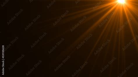 Sun Rays Background In Photoshop