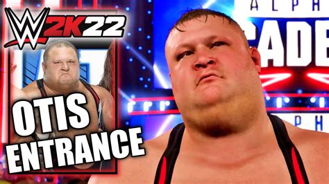 WWE 2K22 Otis Entrance Cinematic YouTube