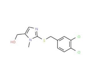 2 3 4 Dichlorobenzyl Sulfanyl 1 Methyl 1H Imidazol 5 Yl Methanol