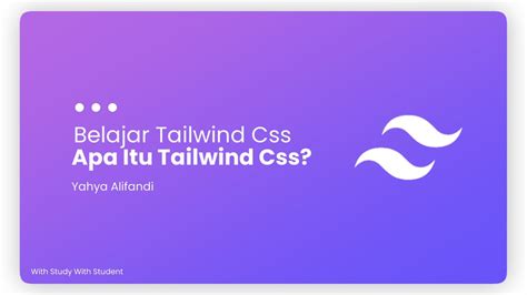 1 Apa Itu Tailwind Css Belajar Tailwind CSS YouTube