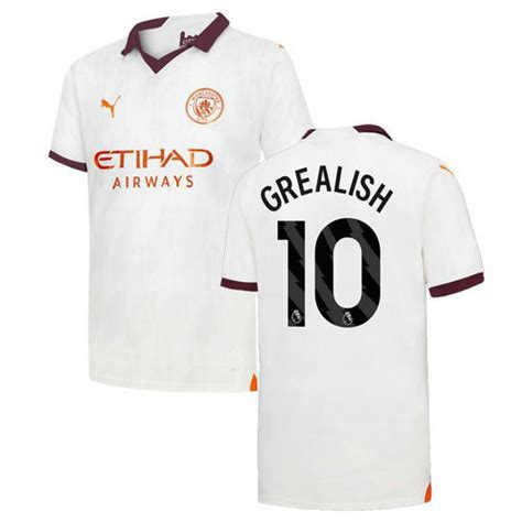 Nuova Maglia Grealish Manchester City Seconda Uomo