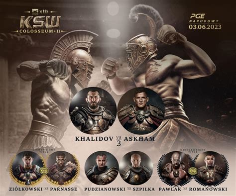 Xtb Ksw Colosseum Ppv Cena Ile Kosztuje I Jak Ogl Da Ksw Narodowy