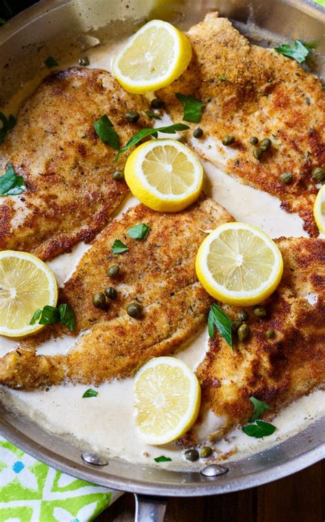 Creamy Chicken Piccata Spicy Southern Kitchen