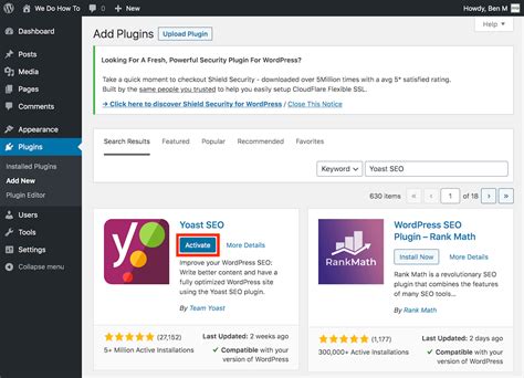 How To Install The Yoast SEO Plugin In WordPress Ecommerce How To