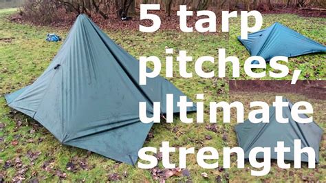 Tarp Shelter Setups For Bushcraft And Camping In The Woods Atelier