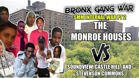 Bronx Gang War Monroe VS Soundview Stevenson Commons Castle Hill