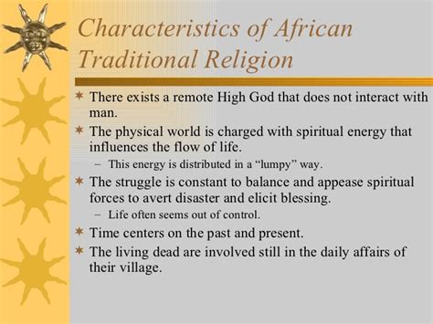 Ch.21 african traditional religion