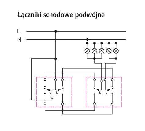 ŁP 10Y m 00 Łącznik schodowy podwójny 16A Biały Ospel Impresja Sklep