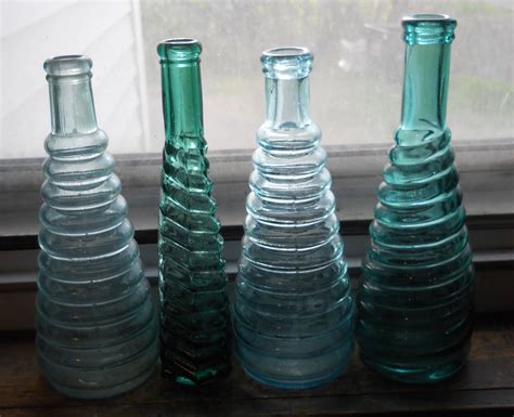 1800s Old Pepper Sauce Bottle 1880 Teal Blue Or Green Beehive Etsy