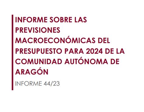 Airef La Airef Avala Las Previsiones Macroecon Micas De Arag N Para