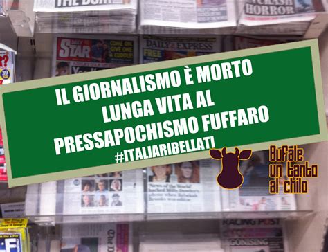 Giornalisti Pubblicisti E Fuffa Butac Bufale Un Tanto Al Chilo