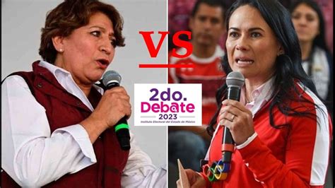 Elecciones 2023 En Edomex Arranca Segundo Debate Entre Delfina Gómez Y