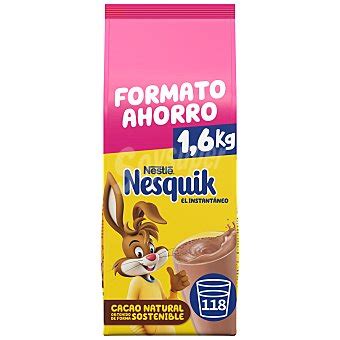 Nesquik Nestlé Cacao soluble Nesquik sin gluten 1 5 kg