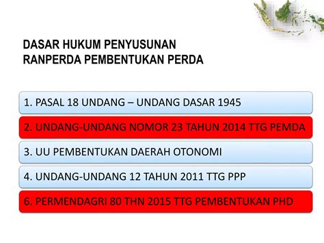 Mekanisme Pembentukan Peraturan Daerah Ppt