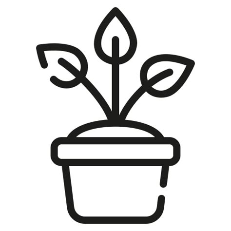 Plant Generic Detailed Outline Icon