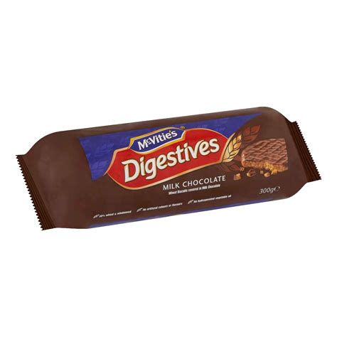 Mcvities Digestives Milk Chocolate Biscuit 300g Camperdown Cellars