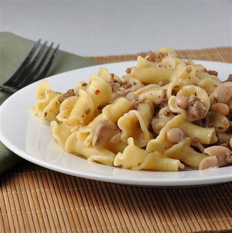 CAMPANELLE PASTA WITH SAUSAGE AND BEANS | FriendsEAT