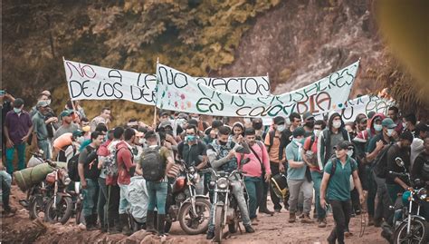 Protestas En El Catatumbo Oriente De Colombia Por Instalación De