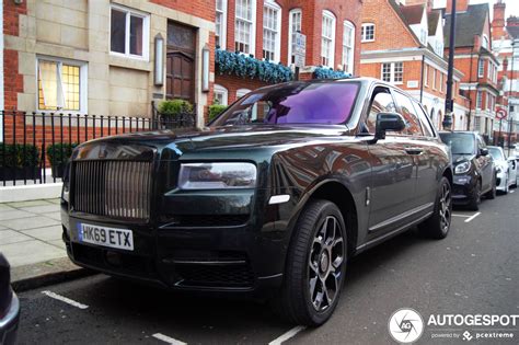 Rolls-Royce Cullinan Black Badge - 28 January 2020 - Autogespot