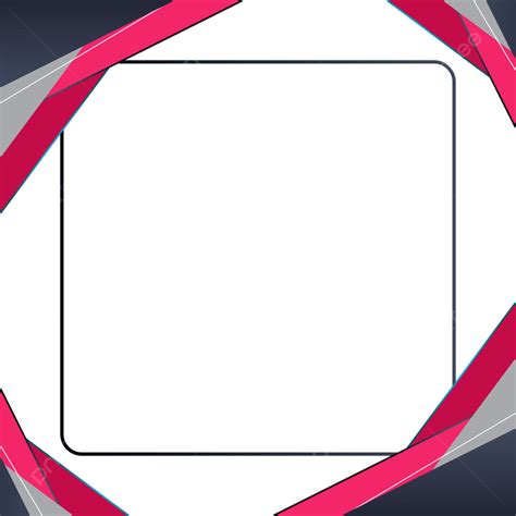 Frame Border Corner Vector Hd Png Images Black And Red Color Corner