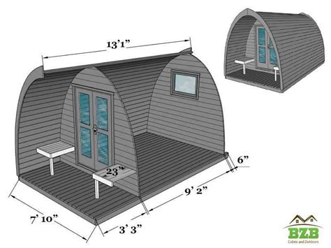 Camping Pod C13 – BZB Cabins