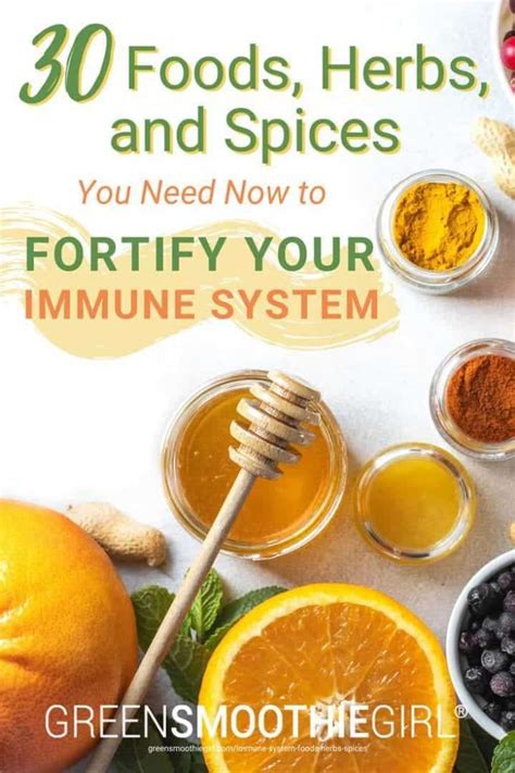 30 Whole Foods Herbs And Spices To Fortify Your Immune System