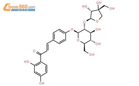 120926 46 7芹糖异甘草苷cas号120926 46 7芹糖异甘草苷中英文名分子式结构式 960化工网