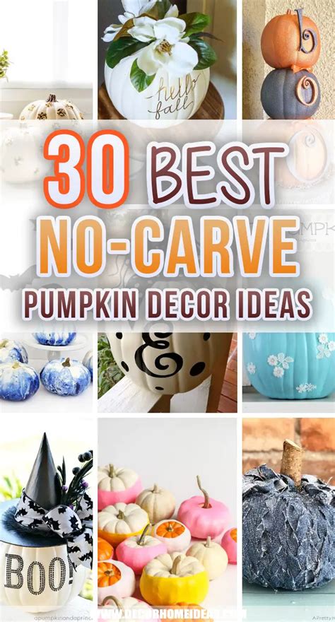 30 Best No Carve Pumpkin Ideas So Easy To Recreate