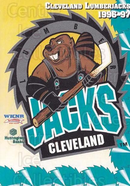 Center Ice Collectibles Cleveland Lumberjacks Hockey Cards