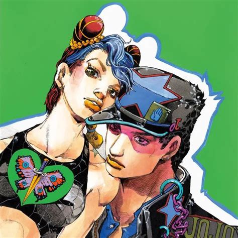 Araki S Art On Instagram Jolyne And Jotaro Drawn By Araki In For