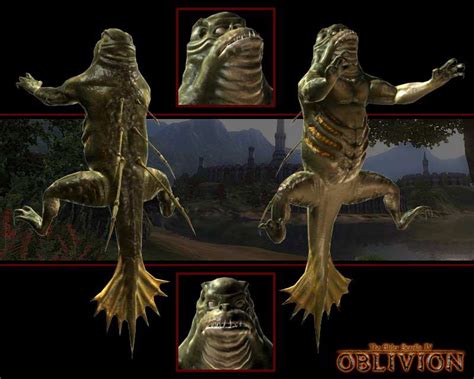 Baliwog Elder Scrolls Oblivion Reference Creature Design Elder