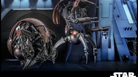 Hot Toys Reveals Scale Star Wars The Phantom Menace Droideka